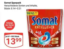 Globus Somat sparpack excellence 4in1 caps Angebot