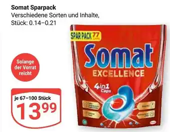Globus Somat sparpack excellence 4in1 caps Angebot