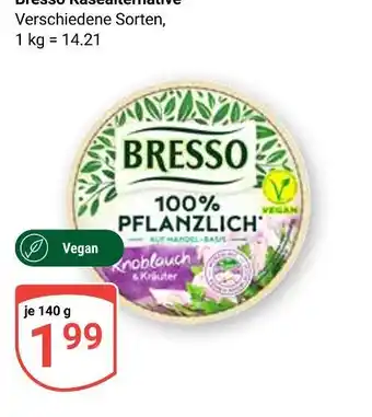 Globus Bresso 100% pflanzlich knoblauch & kräuter Angebot