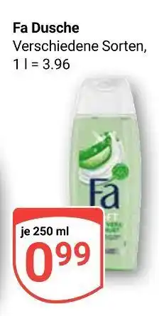 Globus Fa dusche Angebot