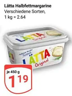 Globus Lätta halbfettmargarine Angebot