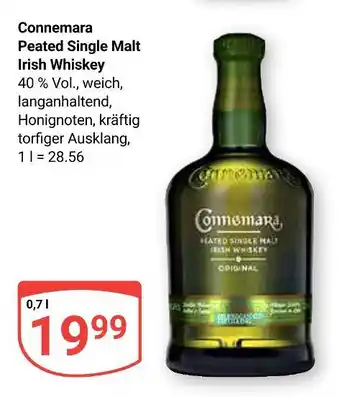 Globus Connemara peated single malt irish whiskey Angebot