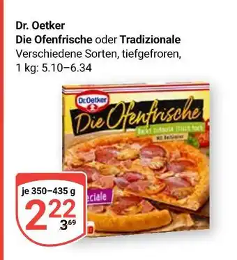 Globus Dr. oetker die ofenfrische Angebot