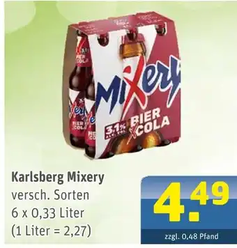 Getränke Arena Karlsberg mixery bier & cola Angebot