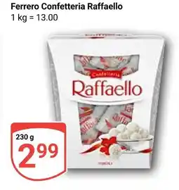 Globus Ferrero confetteria raffaello Angebot