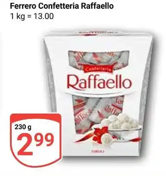 Globus Ferrero confetteria raffaello Angebot