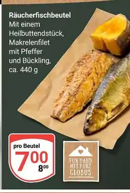Globus Von hand mit herz globus räucherfischbeutel Angebot