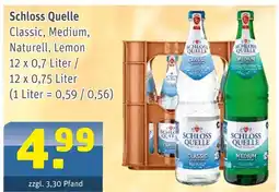 Getränke Arena Schloss quelle classic Angebot