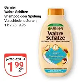 Globus Garnier wahre schätze shampoo Angebot