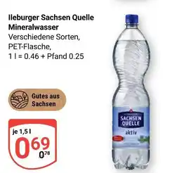 Globus Ileburger sachsen quelle mineralwasser Angebot