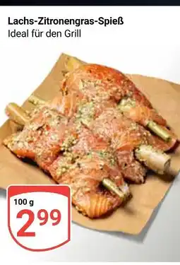 Globus Lachs-zitronengras-spieß Angebot