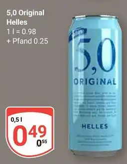Globus 5,0 original helles Angebot