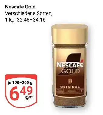 Globus Nescafé gold Angebot