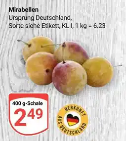 Globus Mirabellen Angebot