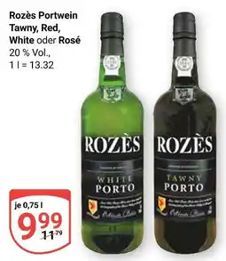 Globus Rozès portwein tawny Angebot