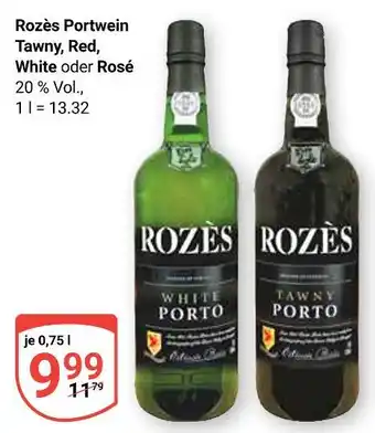 Globus Rozès portwein tawny Angebot