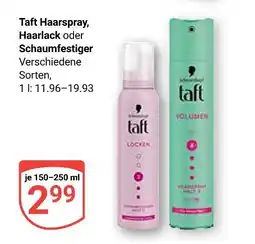 Globus Taft haarspray Angebot