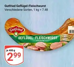 Globus Gutfried geflügel-fleischwurst Angebot