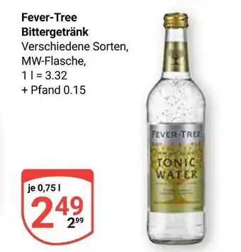 Globus Fever-tree bittergetränk Angebot