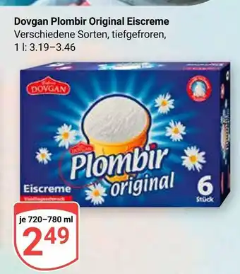 Globus Dovgan plombir original eiscreme Angebot
