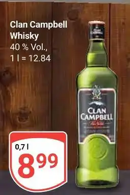 Globus Clan campbell clan campbell whisky Angebot