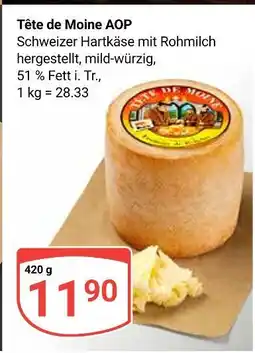 Globus Tête de moine aop Angebot