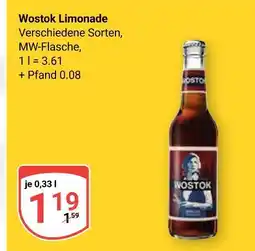 Globus Wostok limonade Angebot
