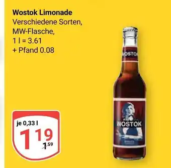 Globus Wostok limonade Angebot
