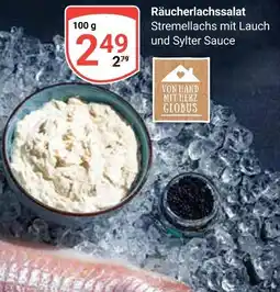 Globus Von hand mit herz globus räucherlachssalat Angebot