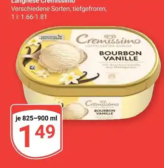 Globus Langnese cremissimo bourbon vanille Angebot