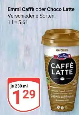 Globus Emmi caffè latte Angebot