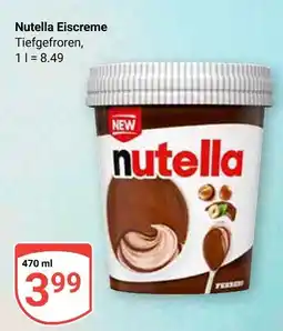 Globus Nutella eiscreme Angebot