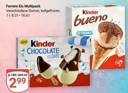Globus Kinder chocolate ice cream Angebot