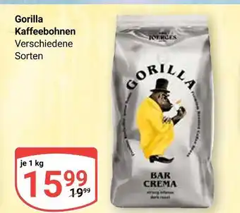 Globus Gorilla kaffeebohnen Angebot