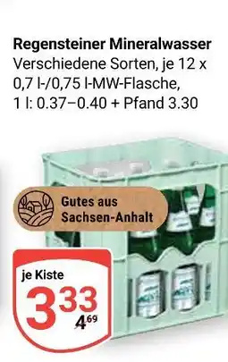 Globus Regensteiner mineralwasser Angebot