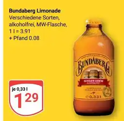Globus Bundaberg limonade Angebot