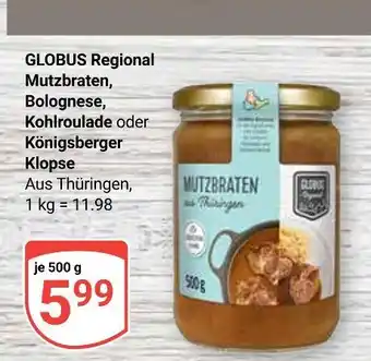 Globus Globus regional mutzbraten Angebot