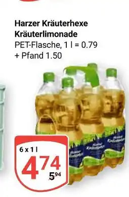 Globus Harzer kräuterhexe kräuterlimonade Angebot