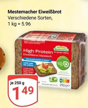 Globus Mestemacher eiweißbrot Angebot