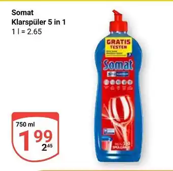 Globus Somat klarspüler 5 in 1 Angebot
