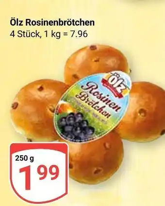 Globus Ölz rosinenbrötchen Angebot