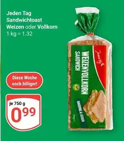 Globus Sandwichtoast weizen Angebot