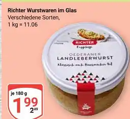 Globus Richter oederaner landleberwurst Angebot