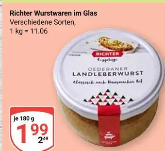 Globus Richter oederaner landleberwurst Angebot