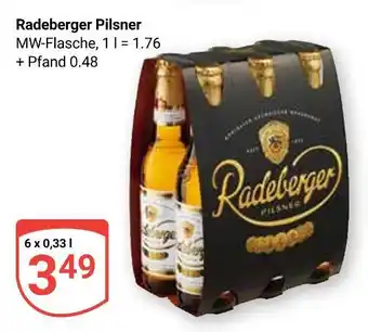 Globus Radeberger radeberger pilsner Angebot