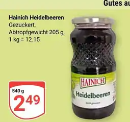 Globus Hainich heidelbeeren Angebot