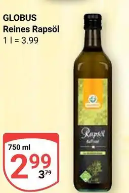 Globus Globus reines rapsöl Angebot