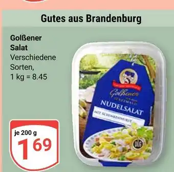 Globus Golßener salat Angebot