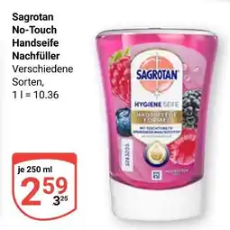 Globus Sagrotan no-touch handseife nachfüller Angebot