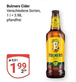 Globus Bulmers bulmers cider Angebot